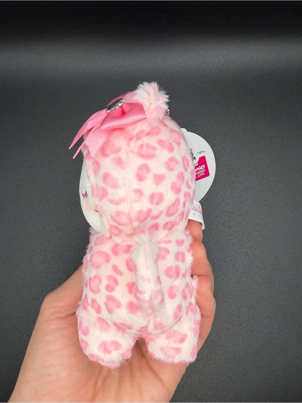 Sanrio X Kthings Leopard print Hello Kitty keychain /plush mk153